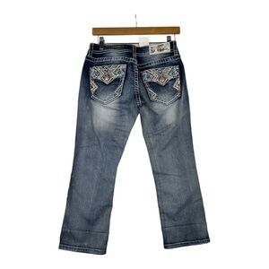NWT GRACE in LA Jeans Embellished Capri‎ Size 26